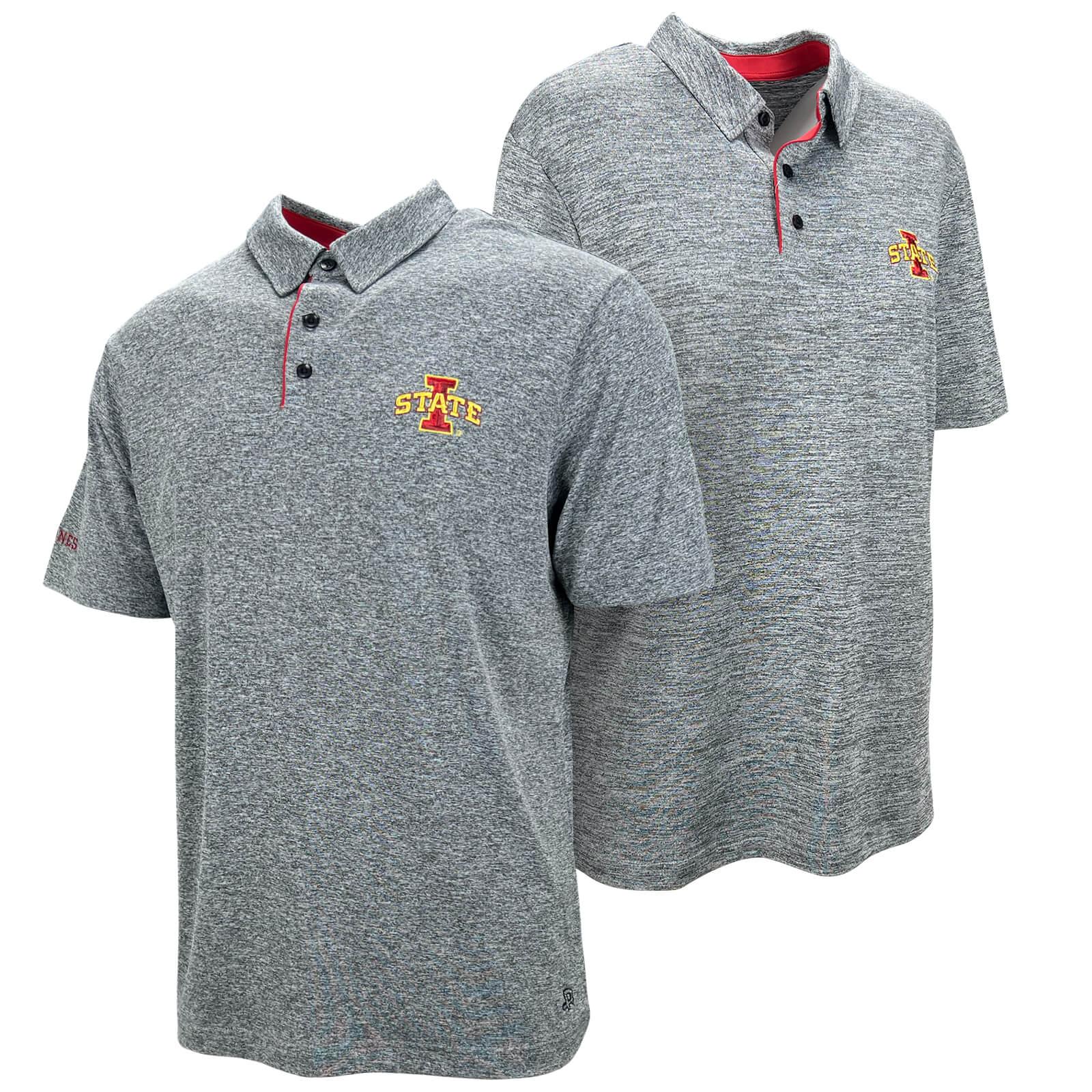 Authentic Brand I-State Gray Polo